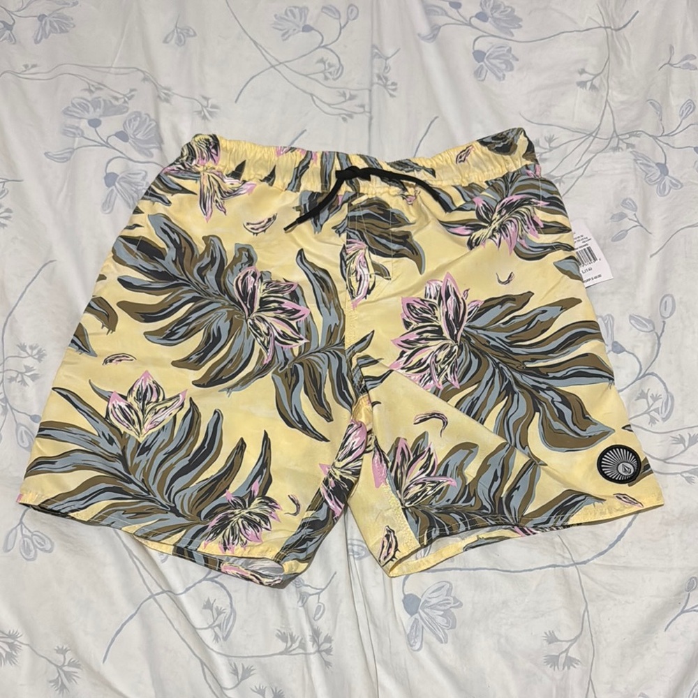 Volcom Youth Swim Trunks (Size: L)